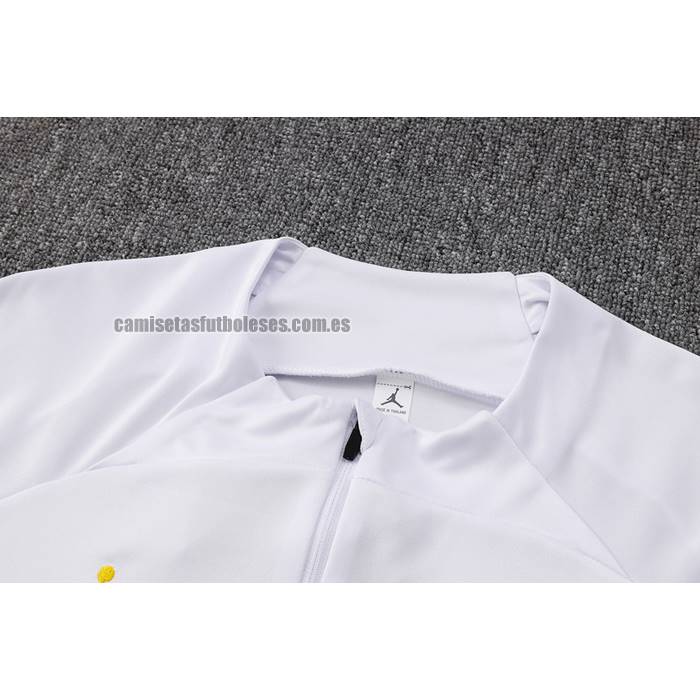 Chandal de Sudadera del Paris Saint-Germain Jordan Nino 2023 2024 Blanco